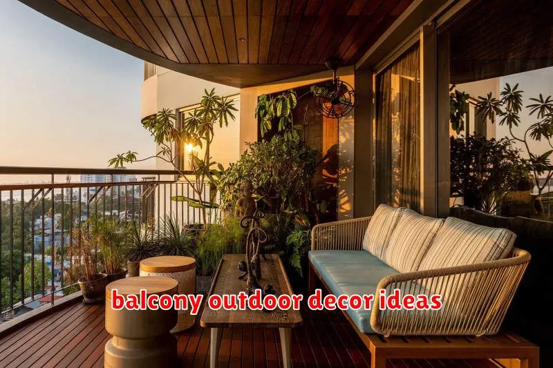 balcony outdoor decor ideas