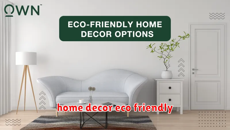 home decor eco friendly