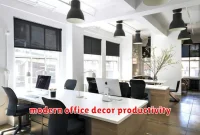 modern office decor productivity