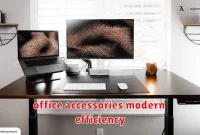 office accessories modern efficiency