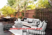 outdoor decor enhance space
